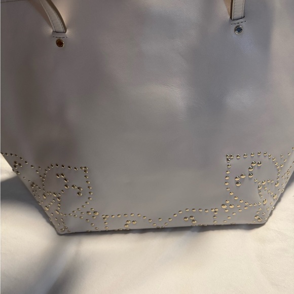 Coach cream gold studded tote! - Picture 6 of 10
